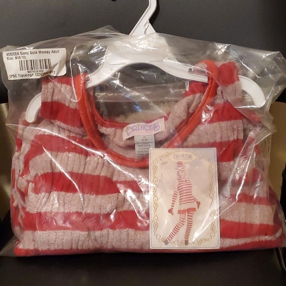 Womens "Princess Paradise Sock Monkey" Costume - Picture 2 of 4